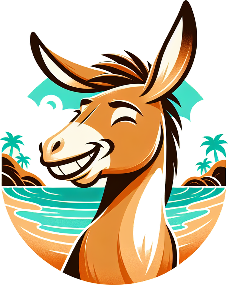IslandBarter donkey mascot